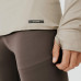 ФУТБОЛКА ДЛЯ БЕГА С ДЛИННЫМИ РУКАВАМИ МУЖСКАЯ RUN WARM БЕЖЕВАЯ